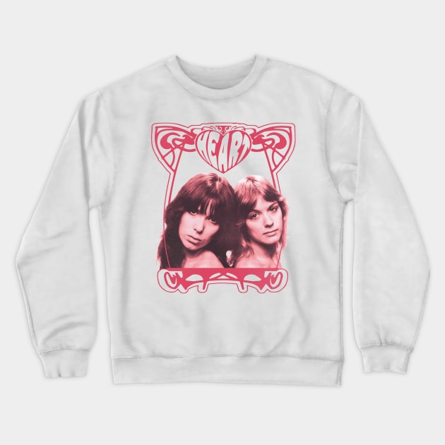 Heart Dreamboat Annie Crewneck Sweatshirt by ElizabethFrankArt